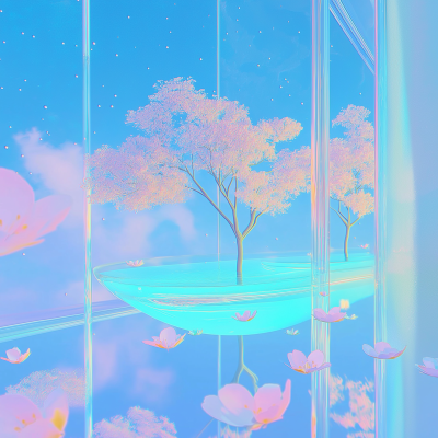 Cherry Blossom Space Station