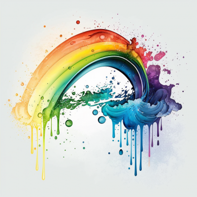 Watercolor Rainbow