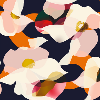 Elegant Textile Illustration
