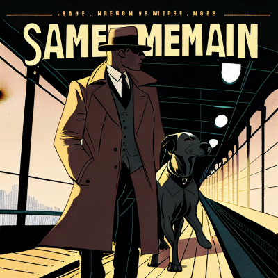 Noir Spy on Platform