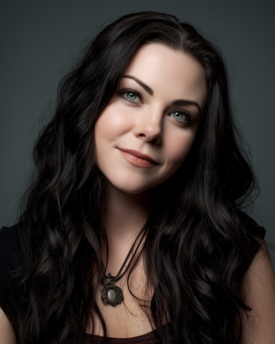 Evanescence Singer Portrait