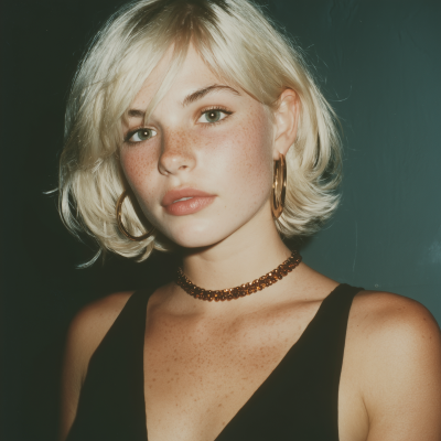 90s Blonde Beauty