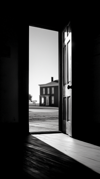 Open Door Frame