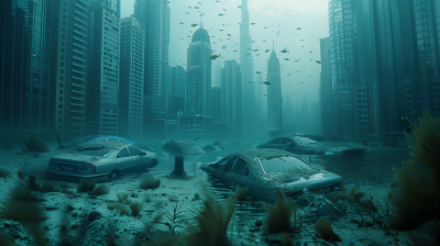 Ghostly Underwater Dubai