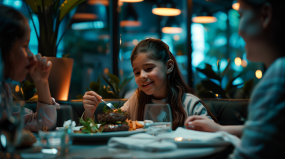 Futuristic Dining Experience