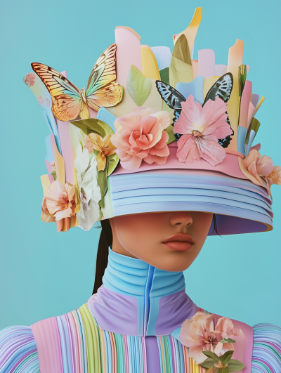 Futuristic Rainbow Fashion
