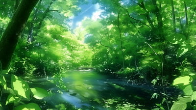 Forest River Underwater
