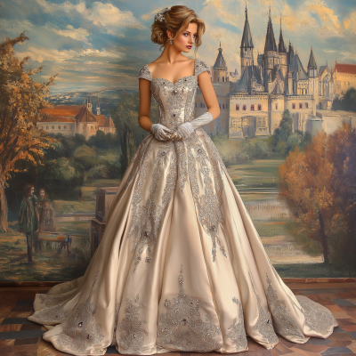 Elegant Mermaid Gown
