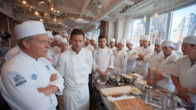 Chefs in a Penthouse Loft