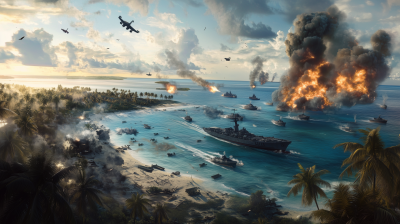 World War II Naval Battles