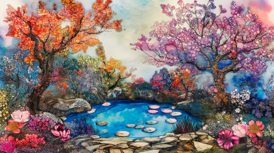Oriental Garden Serenity