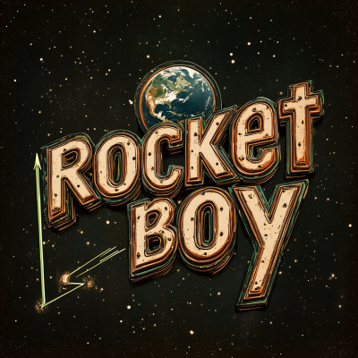 Rocket Boy Typography