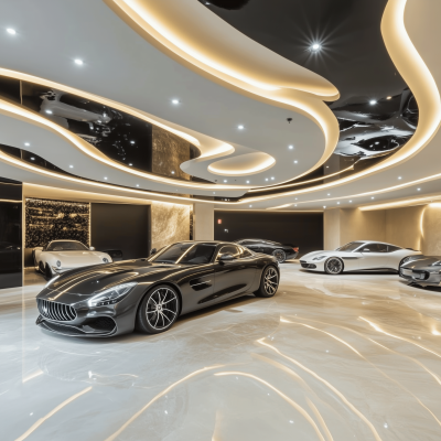 Luxurious Garage Interior