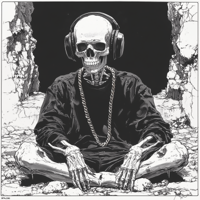 Skeleton in Dungeon