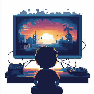 Gaming Silhouette