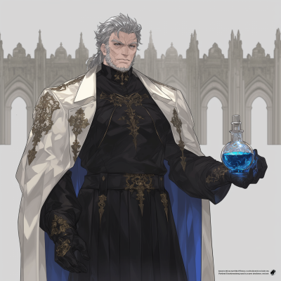 Scientist with Flask