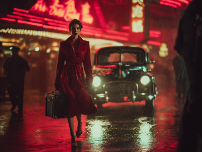 Glamorous Mafia Woman