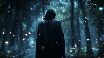Rainy Night in the Forest