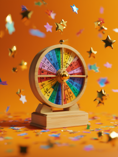 Colorful Spinning Wheel