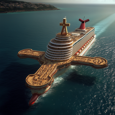 Crucifix Cruise Ship