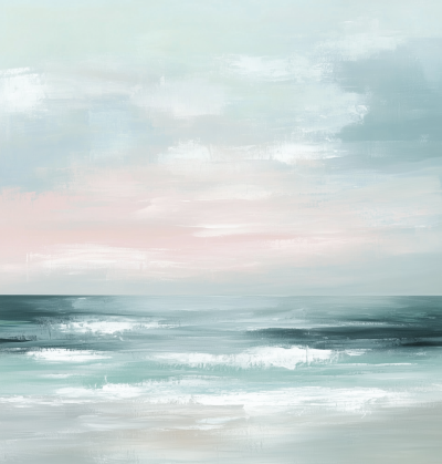 Soft Pastel Seascape