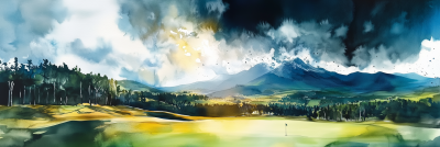 Majestic Golf Course View