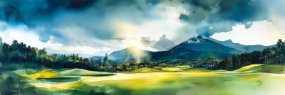 Majestic Golf Course View