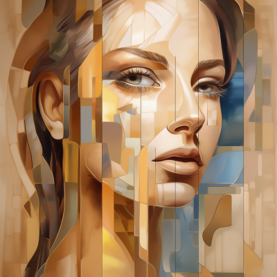 Surreal Portrait of a Woman