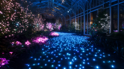 Nighttime Indoor Garden