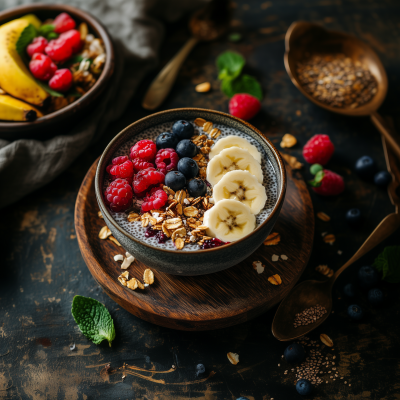 Greens Chia Pudding