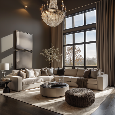 Luxury Modern Organic Living Room