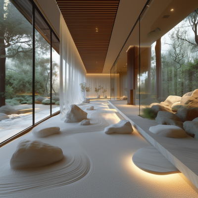 Peaceful Zen Landscape