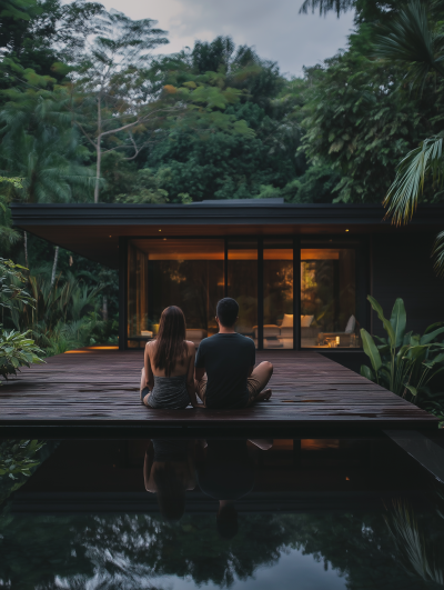 Couple on Terrace