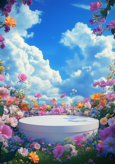 Blooming Podium in the Sky