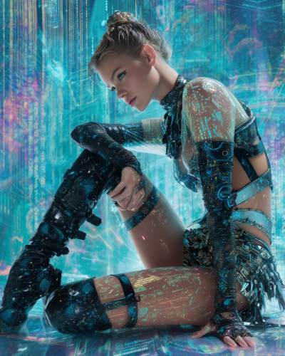 Futuristic Fashion Showcase