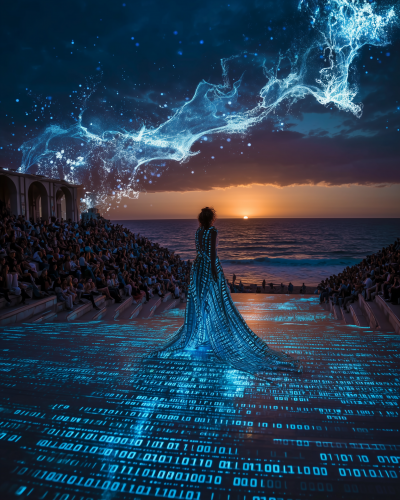 Bioluminescent Fashion Show