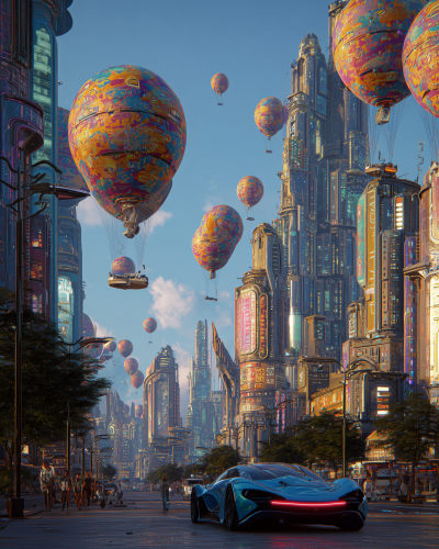 Futuristic Flying Vehicles