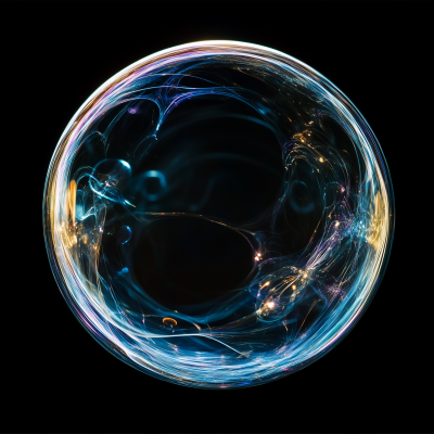 Glowing Energy Bubble