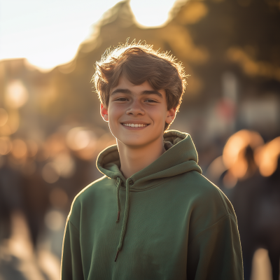 Teenage Boy Portrait