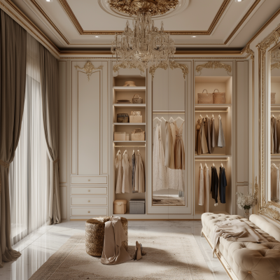 Neoclassical Parisian Wardrobe
