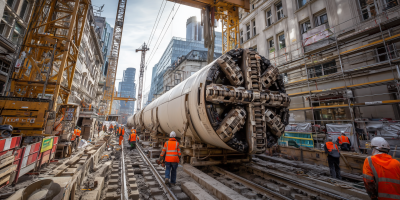 Urban Railway Tunnel Construction