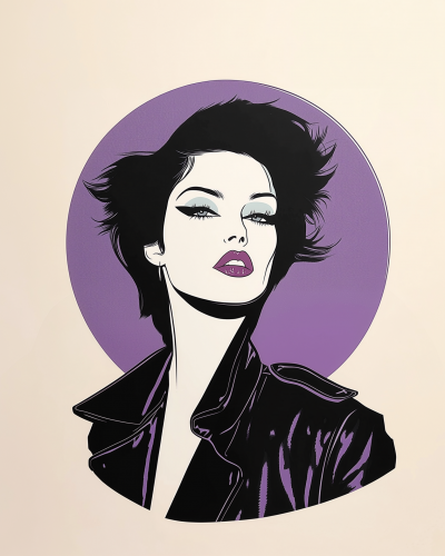 Glamorous 80’s Woman