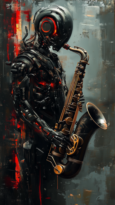 Cyborg Saxophonist