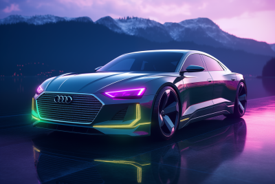 Futuristic Luxury Car