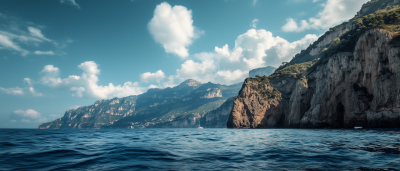 Amalfi Coast from the Sea