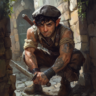Streetwise Hobbit in a Dungeon
