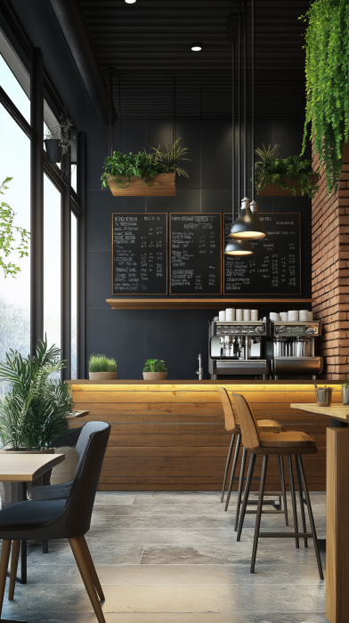 Modern American Cafe