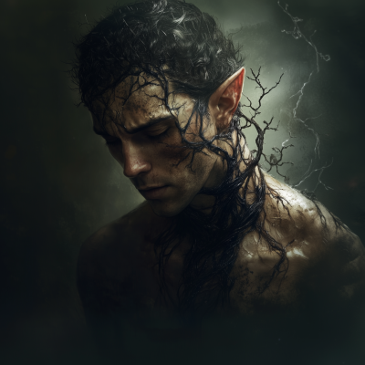 Elf Plagued by Magic