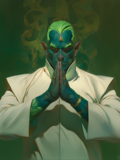 Elven Prayer Portrait