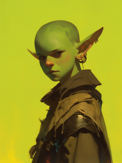 Elven Boy Portrait